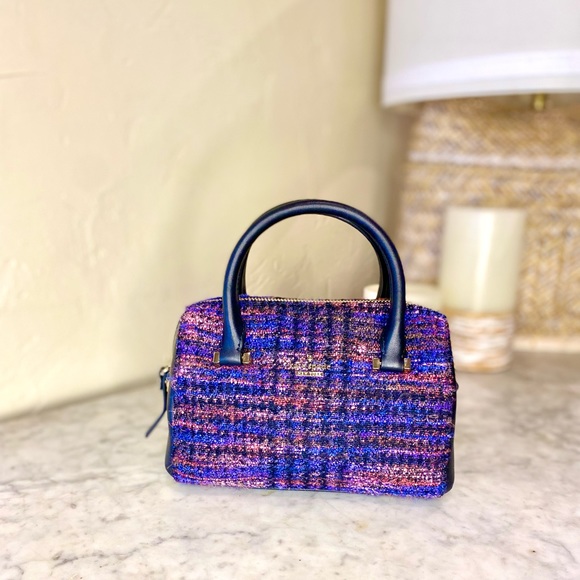 KATE SPADE *NWOT* Emerson Place Lane Tweed Top Handle/Crossbody - Picture 2 of 12
